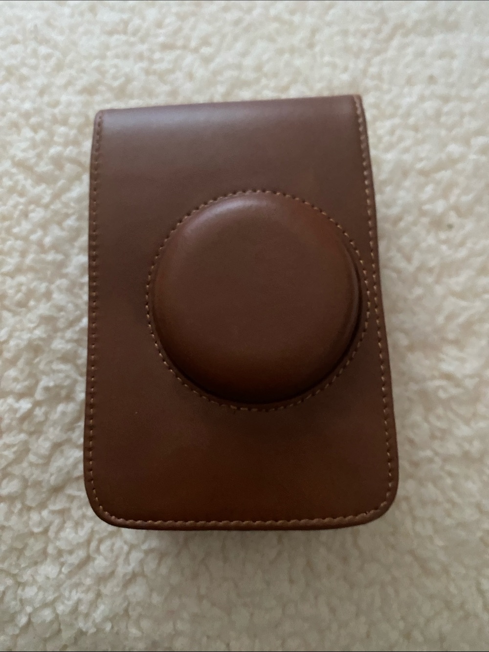 Fujifilm instax mini EVO Brown Retro Instant Camera with Brown Case - Picture 8 of 10